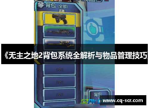 《无主之地2背包系统全解析与物品管理技巧》